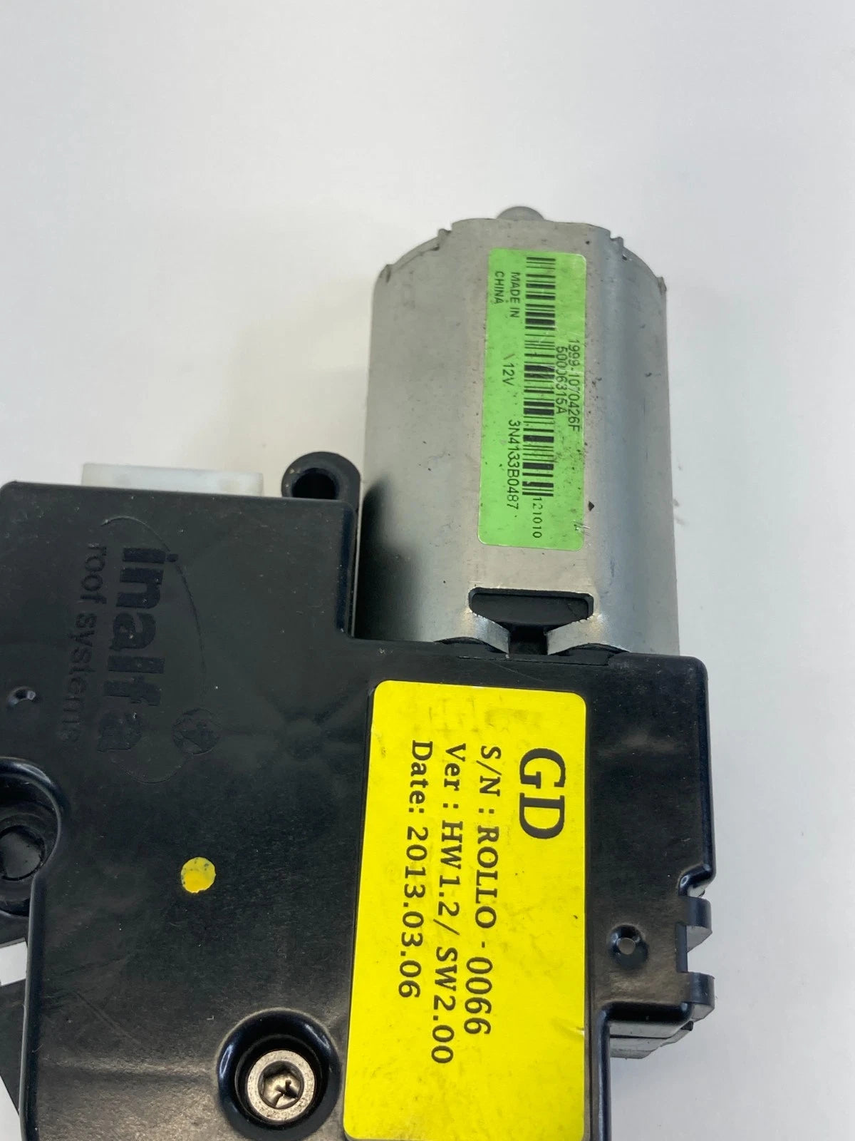 2013 2014 2015 2016 2017 HYUNDAI ELANTRA GT BASE SUNROOF SUN ROOF MOTOR OEM