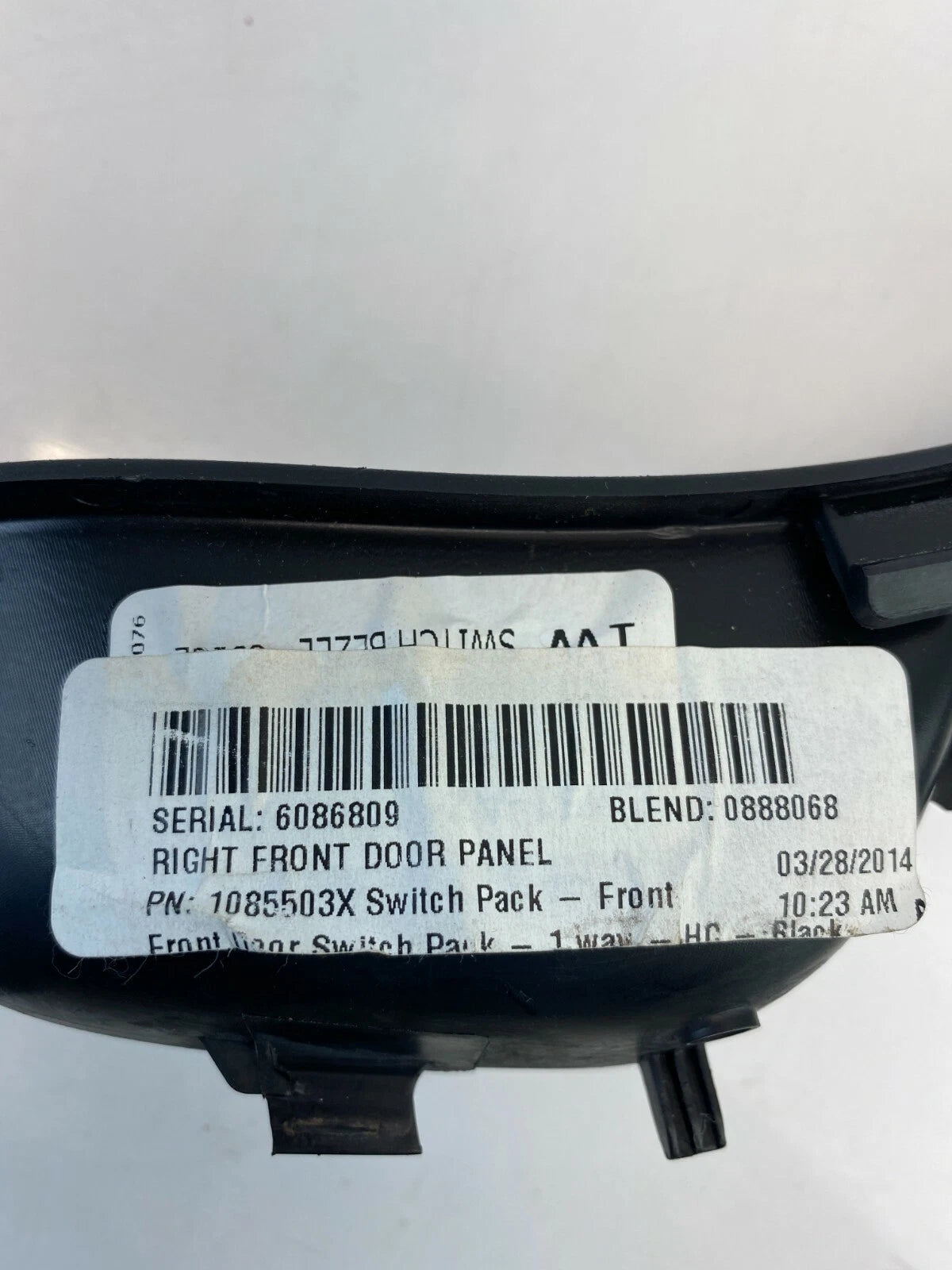 2012-2018 FORD FOCUS FRONT RIGHT DOOR WINDOW SWITCH COVER BEZEL BM51-240A4A OEM