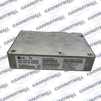 2013 CHEVROLET SONIC COMMUNICATION ONSTAR CONTROL MODULE 22903686 OEM