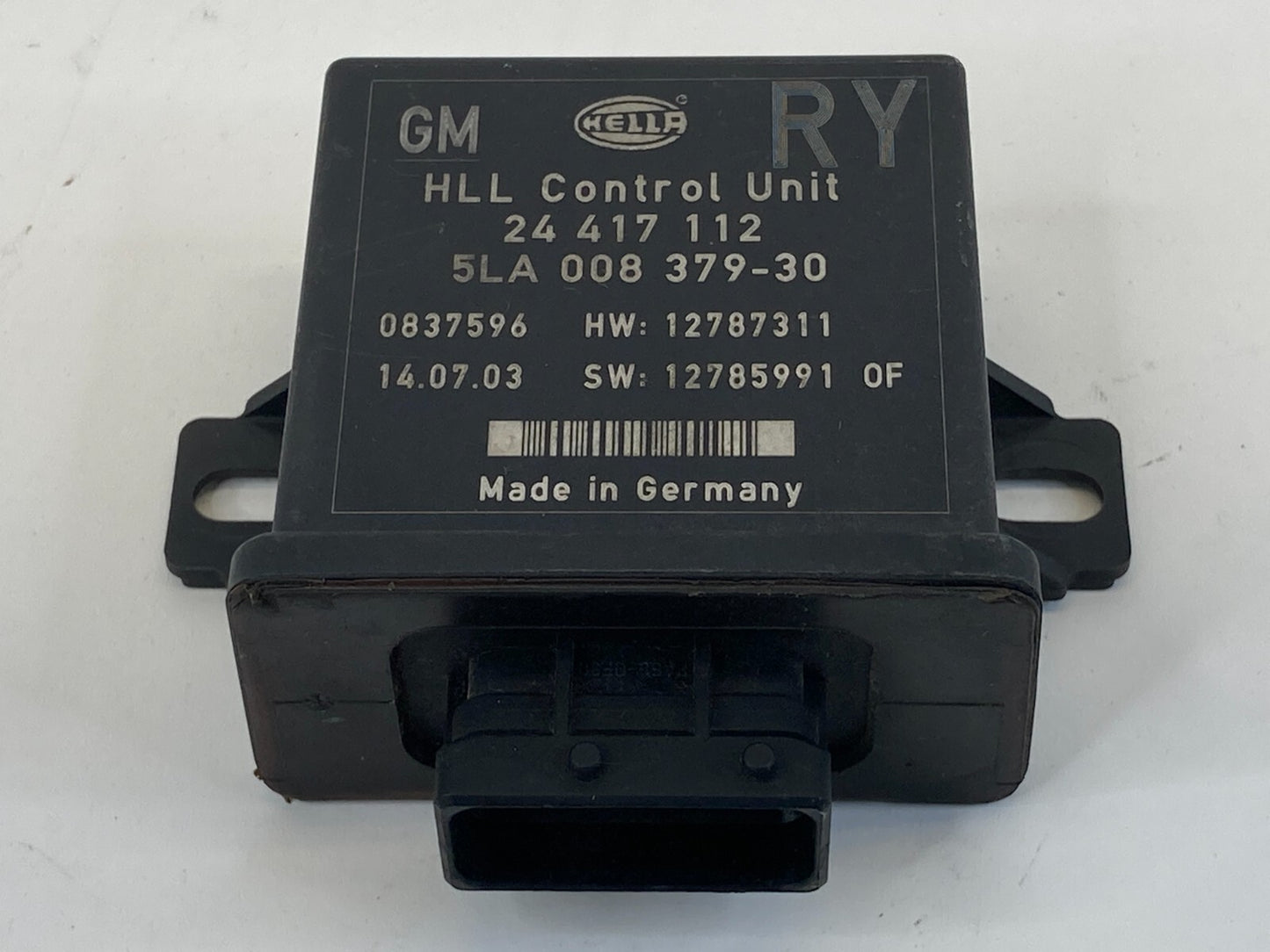 2003 2004 Saab 9-3 Headlight Gravity Sensor Control Module Unit 24417112 OEM