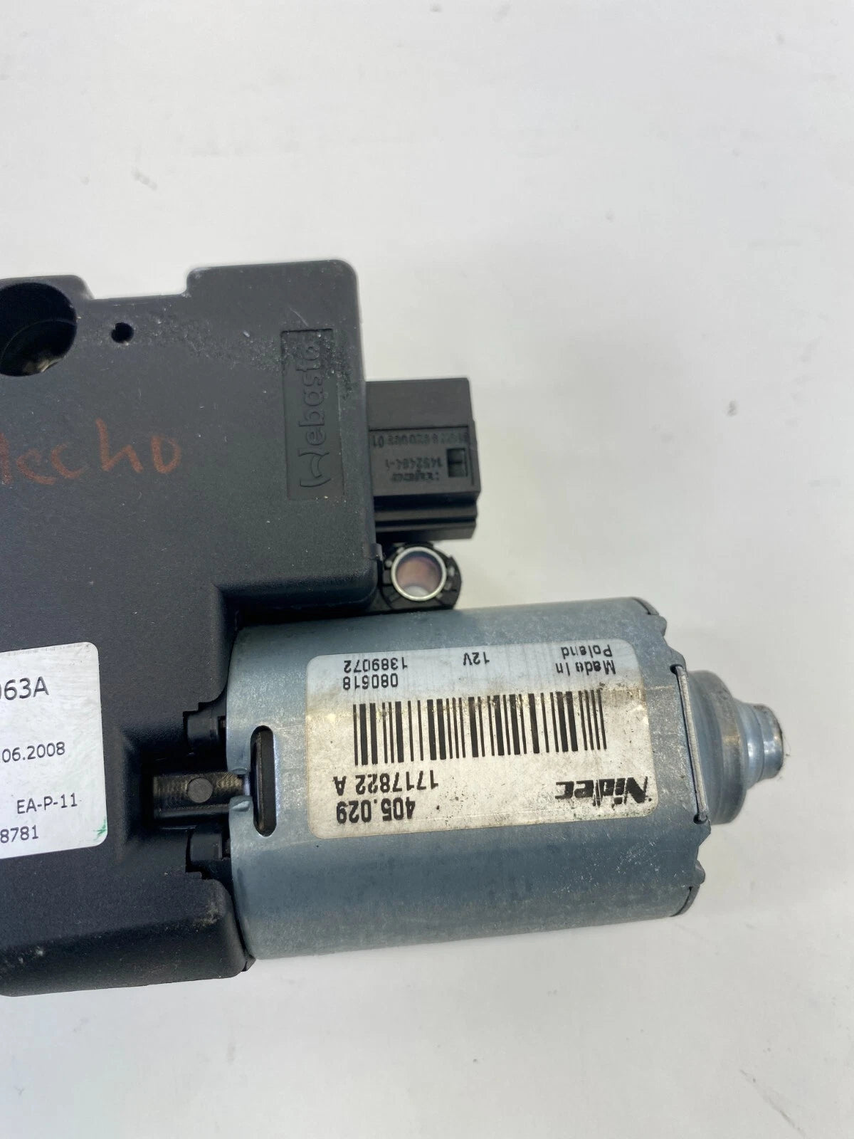 07 08 BMW 328XI 09-13 328I XDRIVE SUNROOF SUN ROOF MOTOR DRIVE 67617193398 OEM