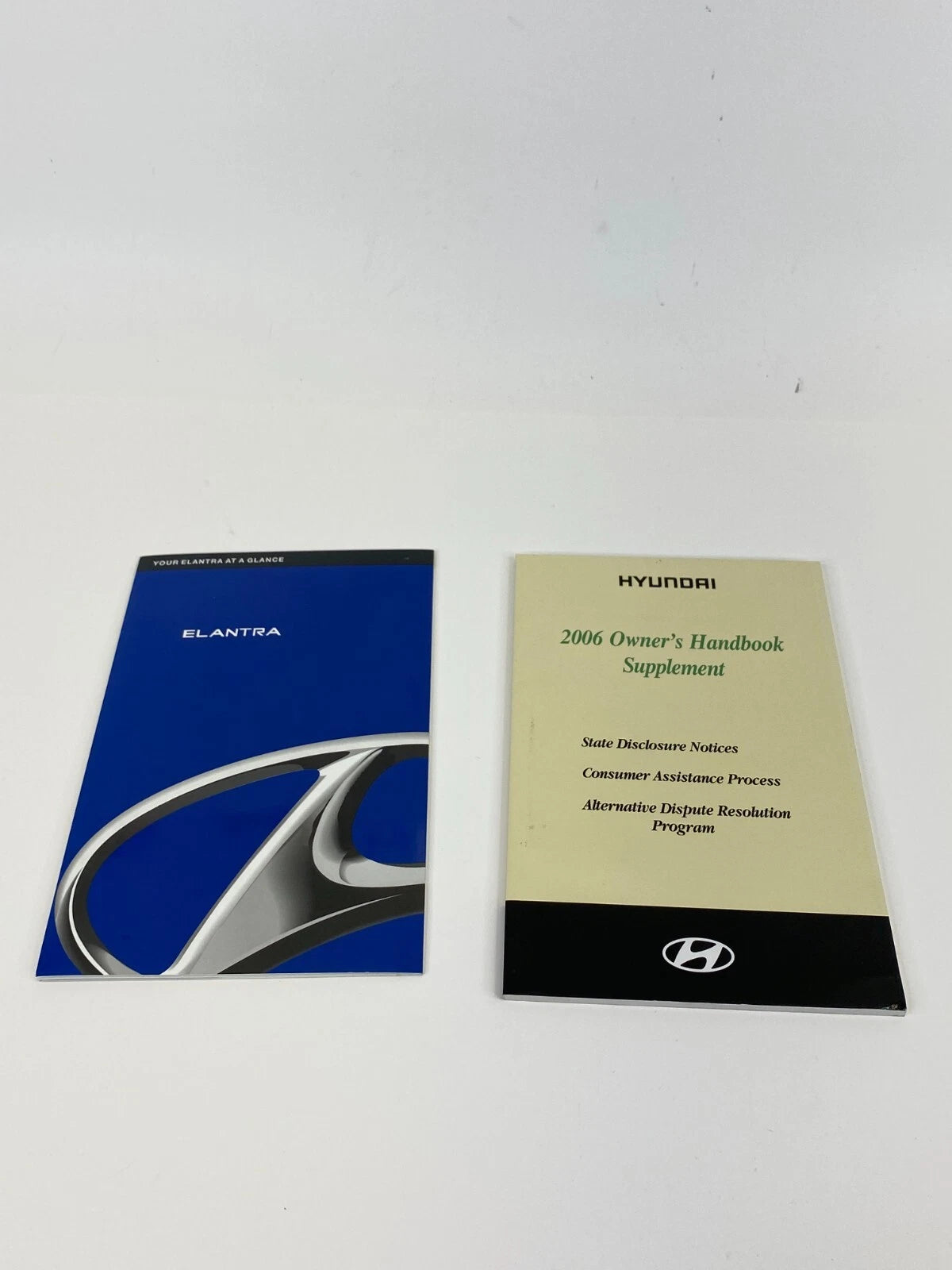 2006 06 HYUNDAI ELANTRA OWNERS MANUAL BOOK INFORMATION GUIDE W/ CASE OEM
