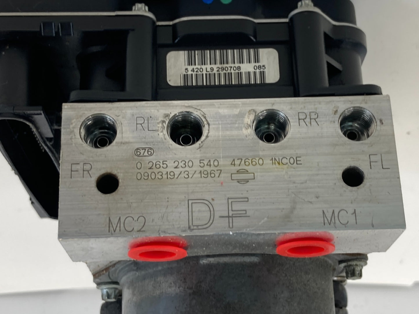 2009 09 Infiniti G37 3.7L 24V AWD ABS Anti Lock Brake Pump Module 47660-1NC0E