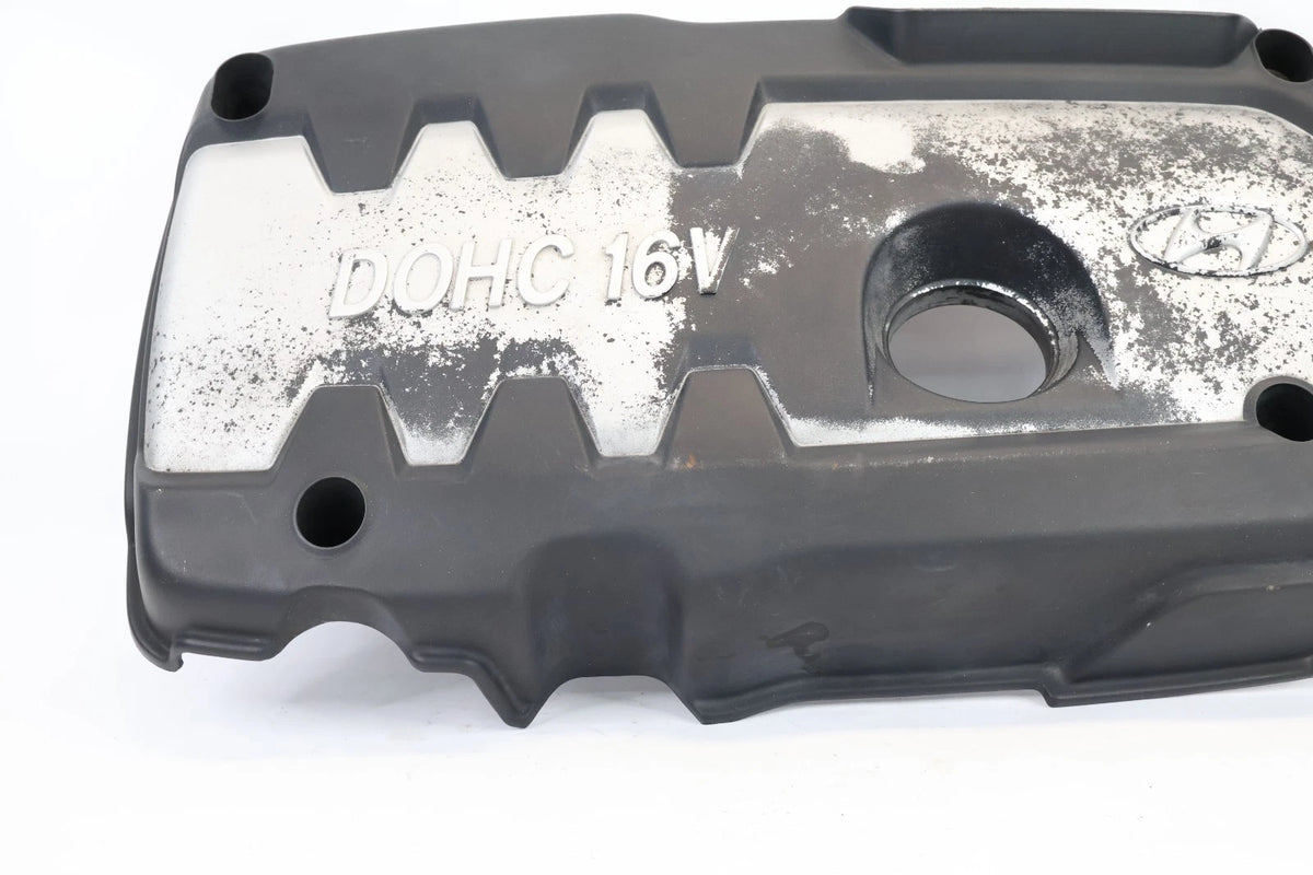 2006-2008 HYUNDAI ACCENT 1.6L DOHC 16V ENGINE COVER PLASTIC UPPER OEM 2924026630