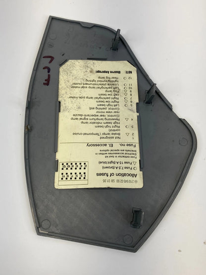 1998-2002 MERCEDES-BENZ E430 DASH PANEL LEFT SIDE COVER BEZEL TRIM 210-680-07-78