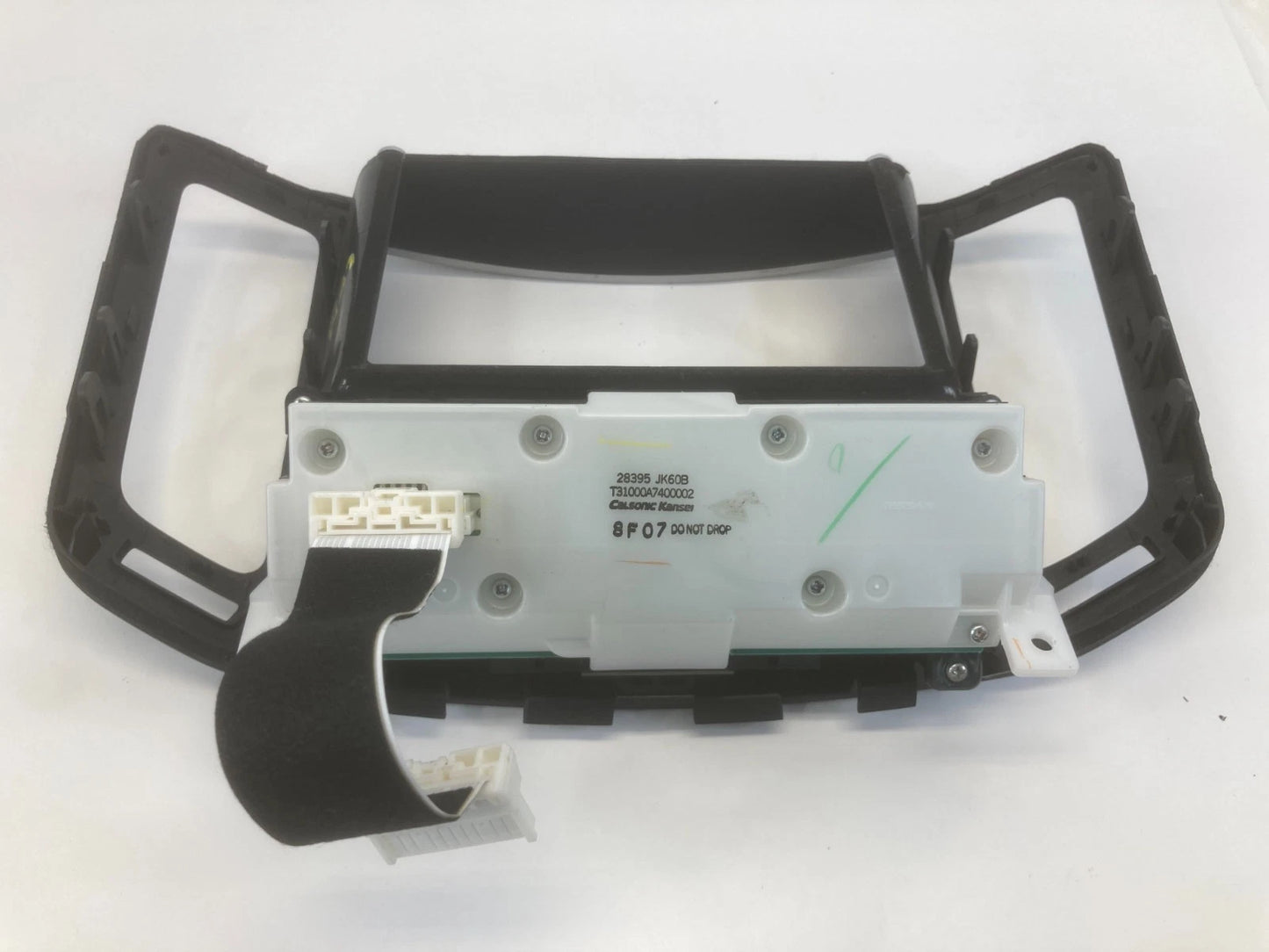 2007 2008 INFINITI G35 SEDAN RADIO FACEPLATE INFO DISPLAY CONTROL OEM 28395JK60B