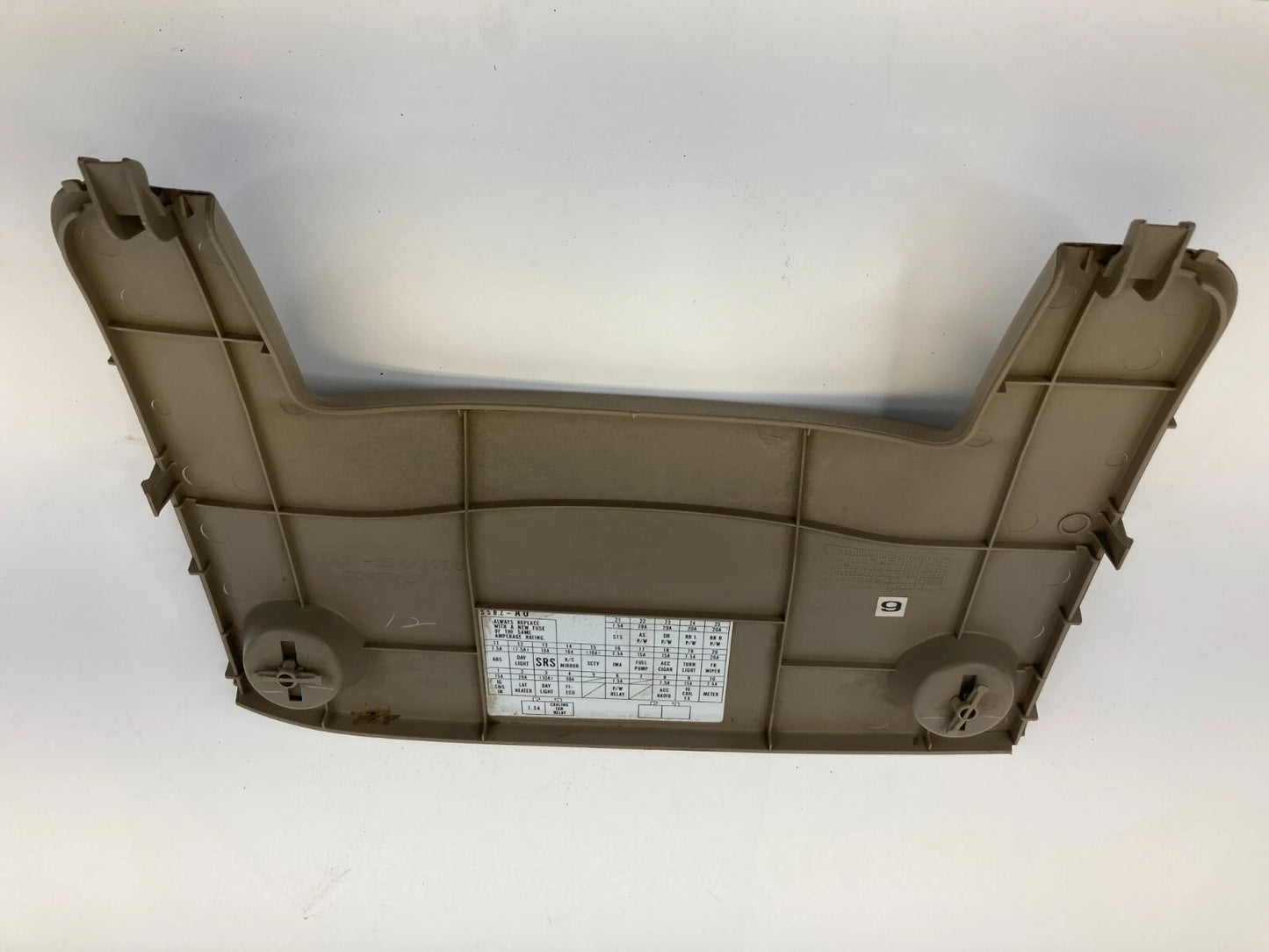 01-05 HONDA CIVIC INTERIOR FUSE ACCESS PANEL ACCESS TRIM COVER 77301-S5A-A000