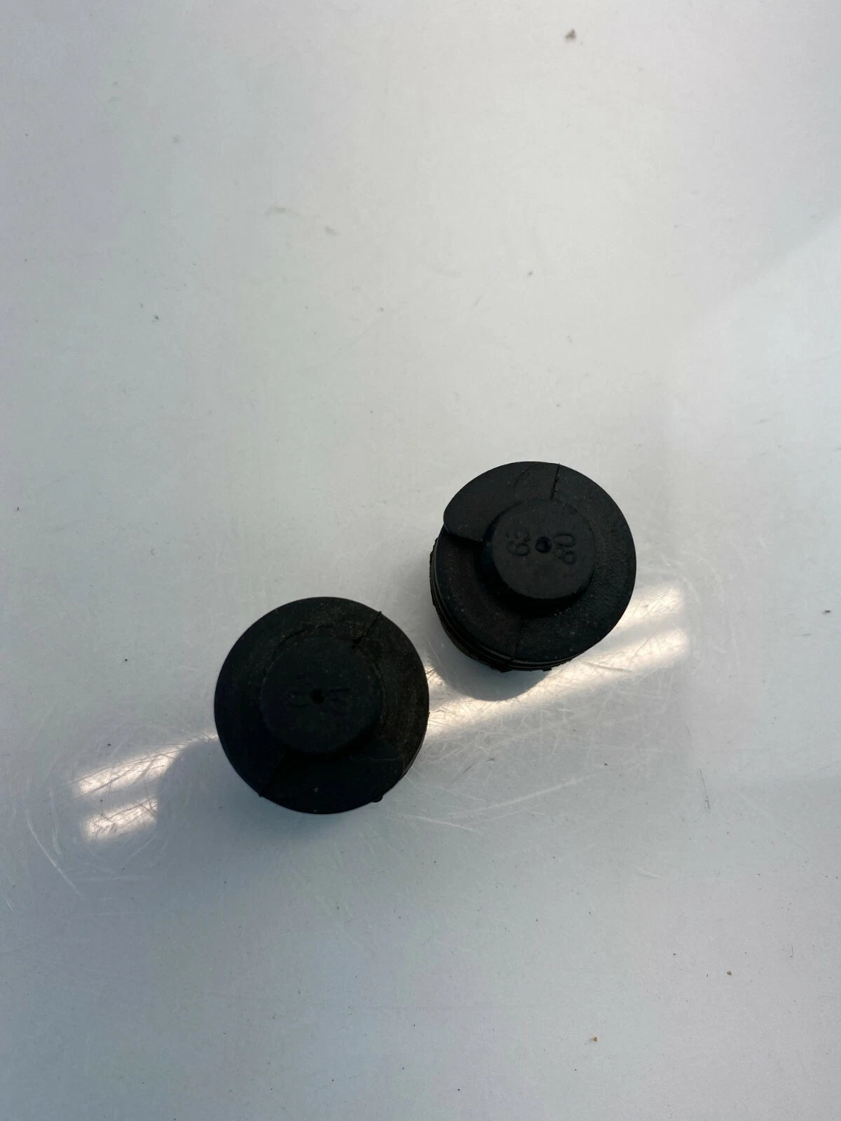 1998-2002 HONDA ACCORD SEDAN REAR TRUNK HATCH RUBBER CUSHION SET PAIR OEM
