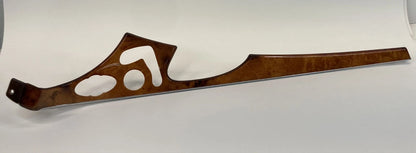 2003-2006 MERCEDES E500 FRONT LEFT DRIVER DOOR INTERIOR STRIP TRIM PANEL WOOD