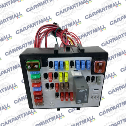 2010-2015 GMC TERRAIN 2.4L A/T INTERIOR UNDER DASH FUSE RELAY BOX 15518184 OEM