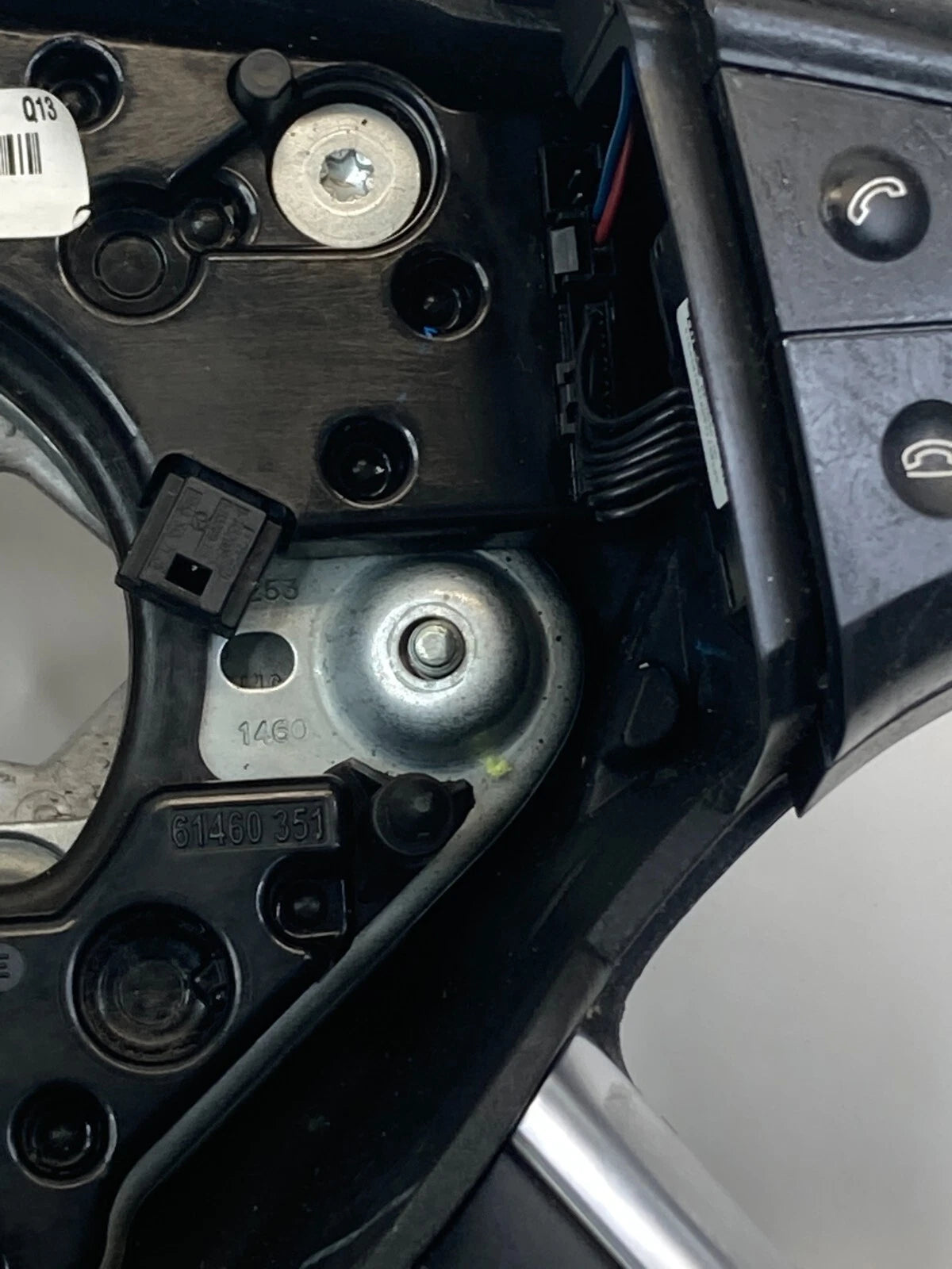 2006-2008 MERCEDES R350 2006 2007 R500 STEERING WHEEL BLACK A1644605103