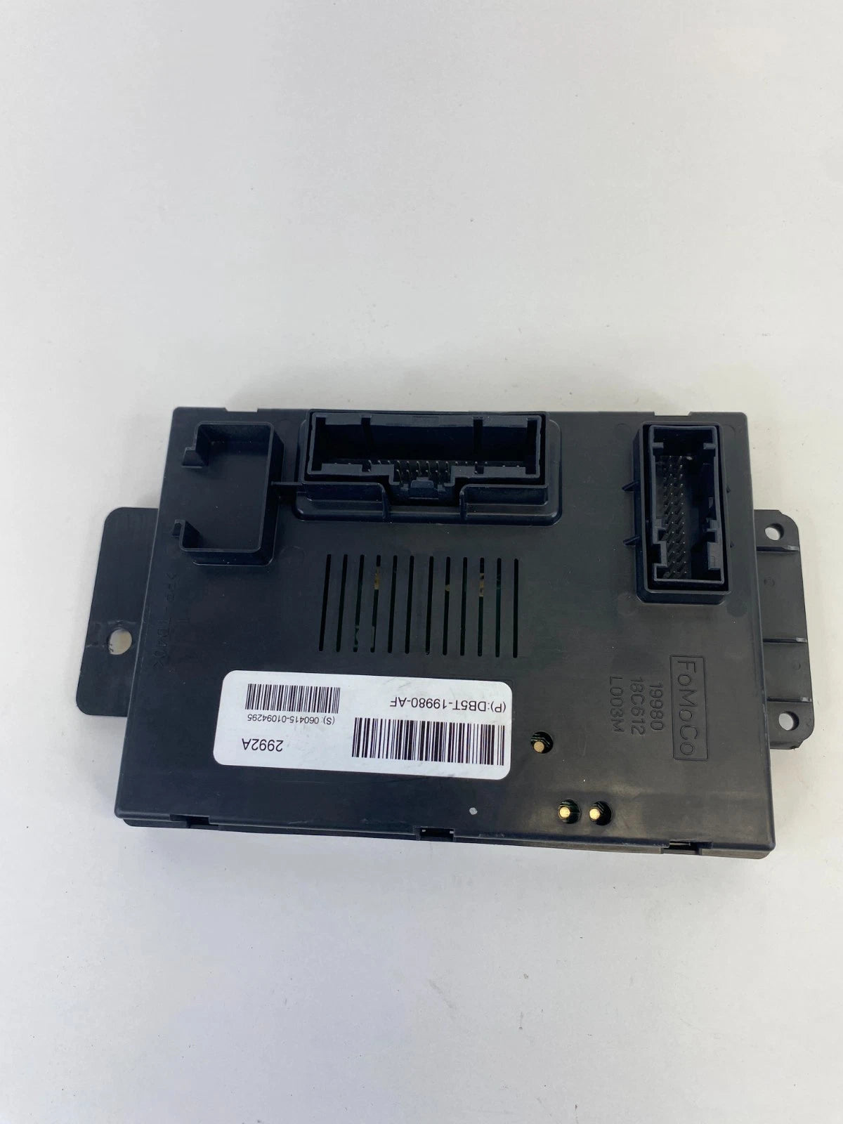 2013 FORD EXPLORER INTERCEPTOR UTILITY CLIMATE CONTROL MODULE DB5T-19980-AF OEM