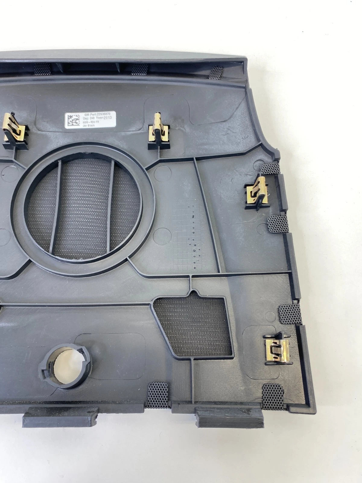 2013-2019 CADILLAC ATS FRONT CENTER DASH UPPER SPEAKER COVER GRILLE 22936870 OEM