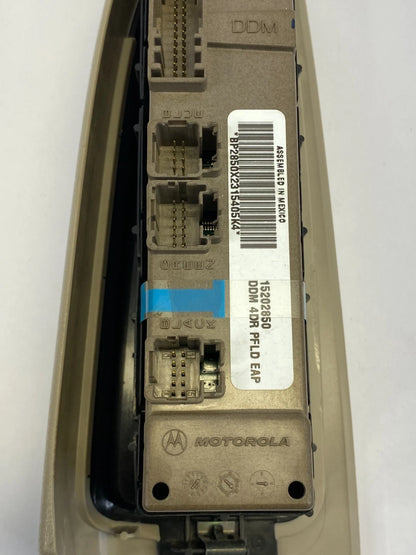 2003-2006 CHEVROLET TAHOE FRONT LEFT DRIVER MASTER POWER WINDOW SWITCH 15202850