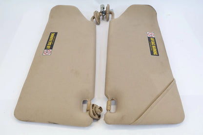 2005-2007 HONDA ODYSSEY SUNVISOR SUN VISORS SHADE SET LH RH W MIRROR LIGHTED OEM