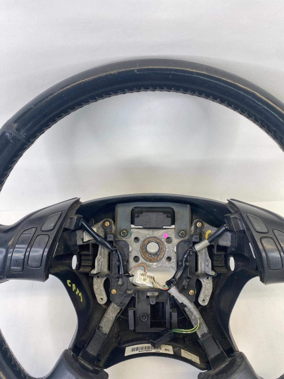 2003-2007 HONDA ACCORD STEERING WHEEL W/ CRUISE AUDIO CONTROL TRIM SWITCHES OEM