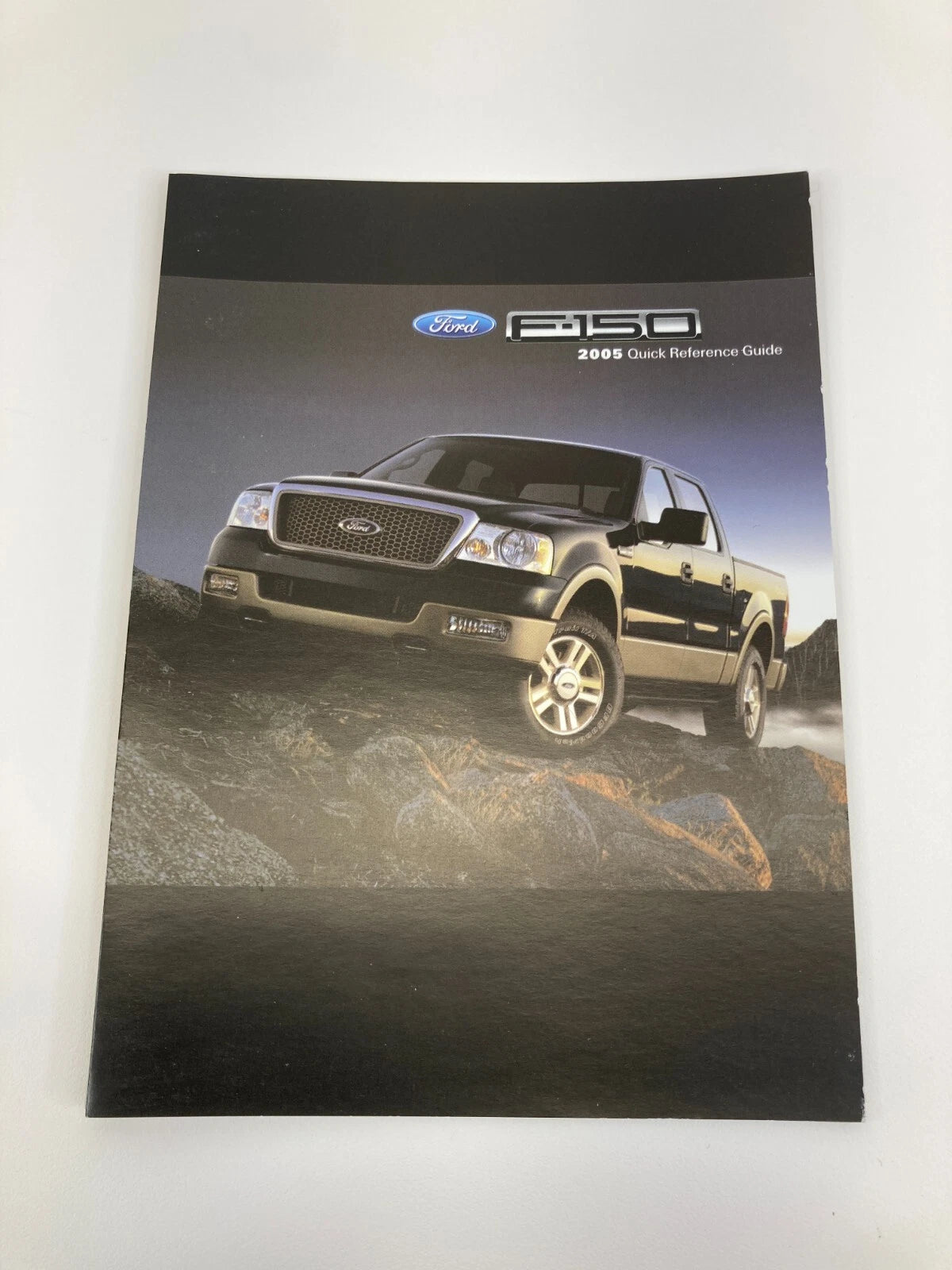 2005 FORD F-150 CREW CAB OWNERS MANUAL WARRANTY GUIDE SET W/ CASE OEM