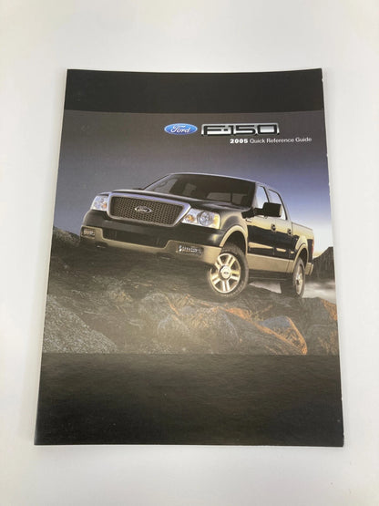 2005 FORD F-150 CREW CAB OWNERS MANUAL WARRANTY GUIDE SET W/ CASE OEM