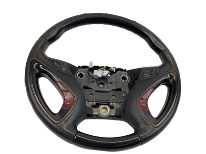 11-14 HYUNDAI SONATA STEERING WHEEL AUDIO & CRUISE CONTROL LEATHER 56110-3Q220WY