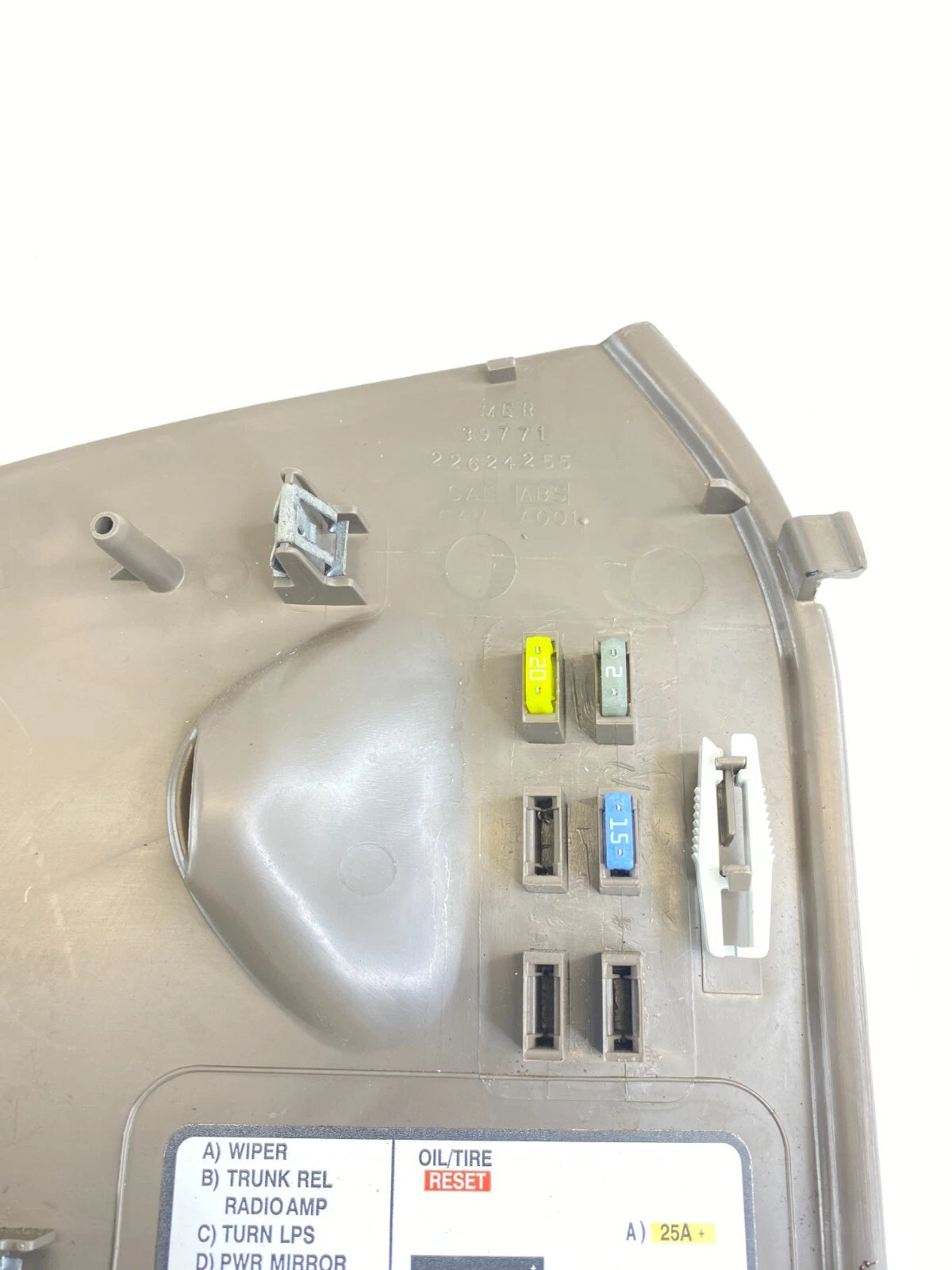 2002-2005 PONTIAC GRAND AM DASH LEFT DRIVER SIDE FUSE ACCESS COVER 22624255