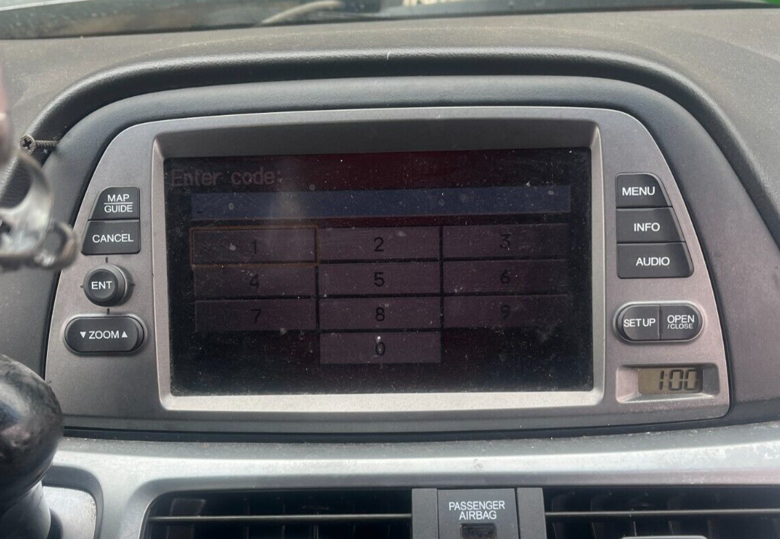 2005-2010 Honda Odyssey Dash Radio Information Display Screen 39810-SHJ-A020-M1