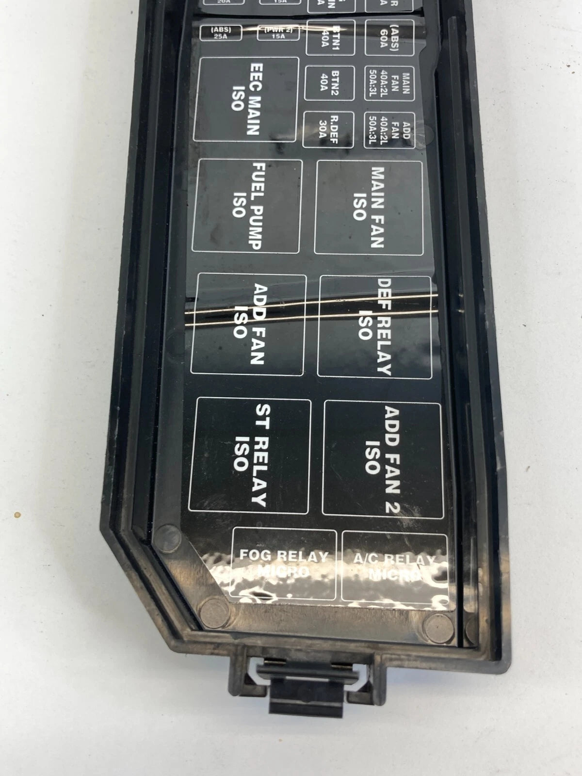 2001-2004 FORD ESCAPE 3.0L ENGINE FUSE RELAY BOX FUSEBOX COVER LID CAP OEM