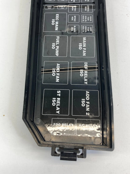 2001-2004 FORD ESCAPE 3.0L ENGINE FUSE RELAY BOX FUSEBOX COVER LID CAP OEM