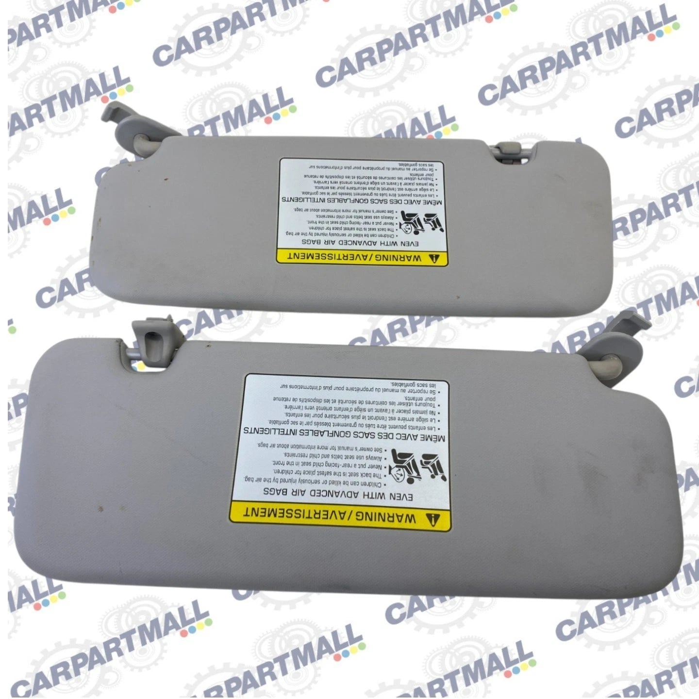 2017-2019 HYUNDAI ELANTRA SEDAN SUNVISOR SUN VISOR SHADE SET PAIR OEM