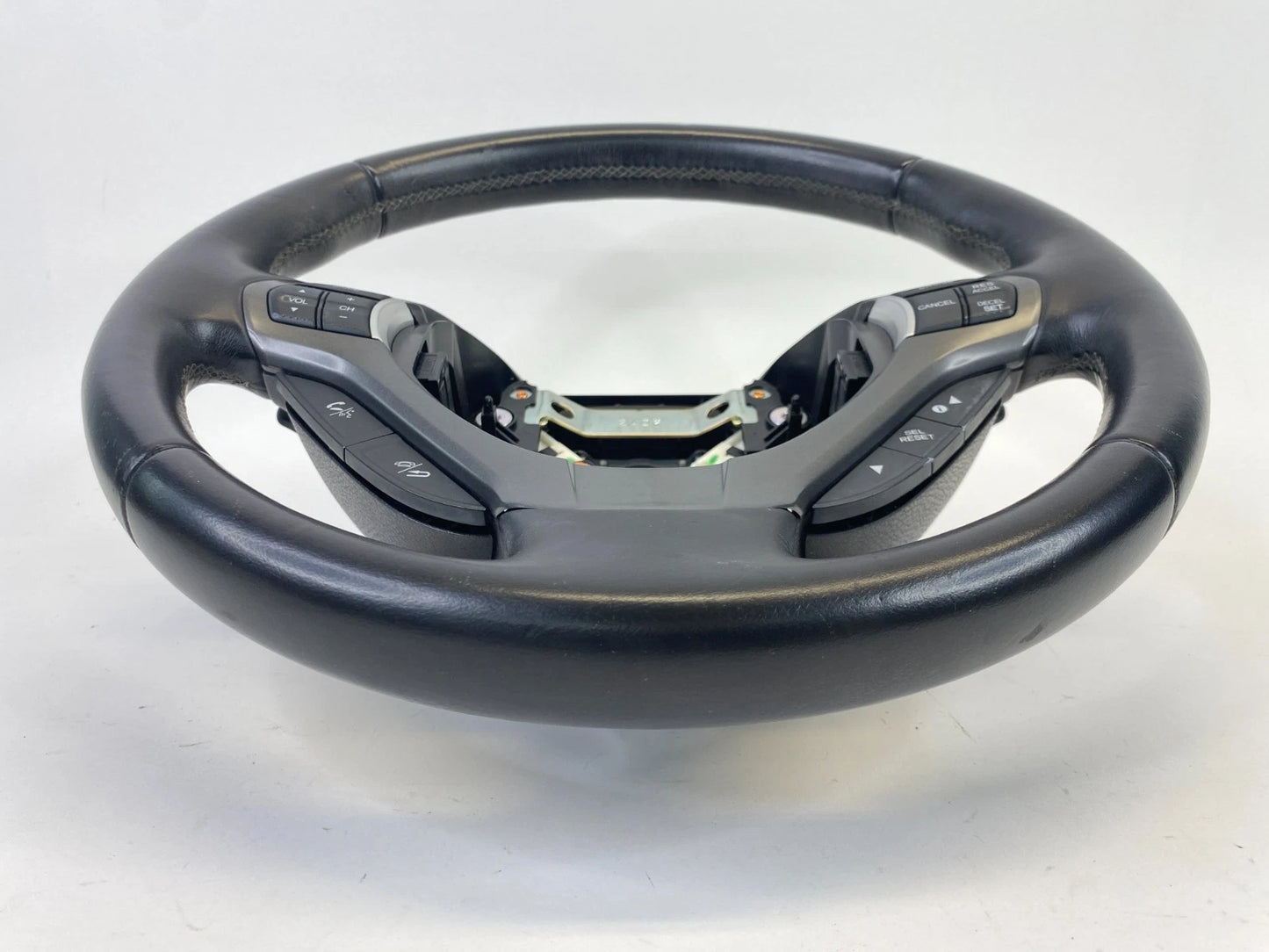 2009-2014 ACURA TSX STEERING WHEEL W/ CRUISE & AUDIO PADDLE SHIFT LEATHER OEM
