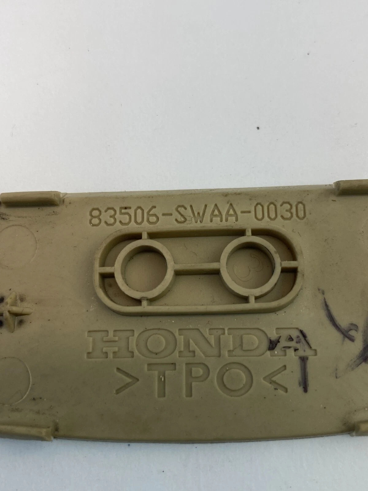 2007-2011 HONDA CR-V CRV REAR LEFT DOOR PULL POCKET CAP COVER TRIM 83506SWAA0030
