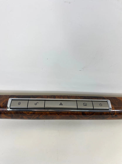 2009-2011 Jaguar XF Dash Instrument Panel Wood Trim w Switches 8X23-045K16-AB