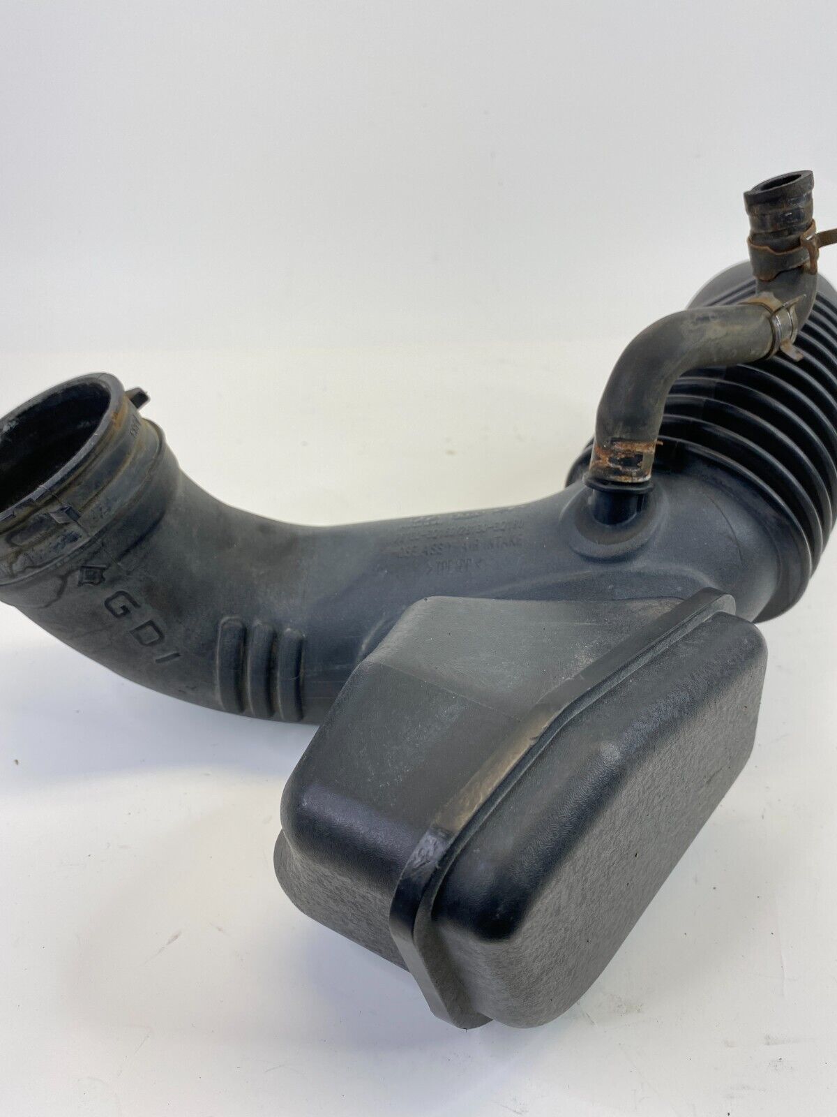 11-14 Hyundai Sonata 2.4L AT Air Cleaner Intake Duct Hose Tube 28130-3Q160 OEM