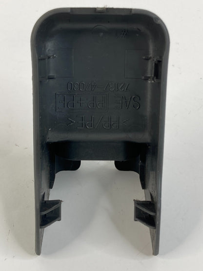 2004-2009 Toyota Prius Rear Seat Back Track End Cover Cap 72137-47030 OEM