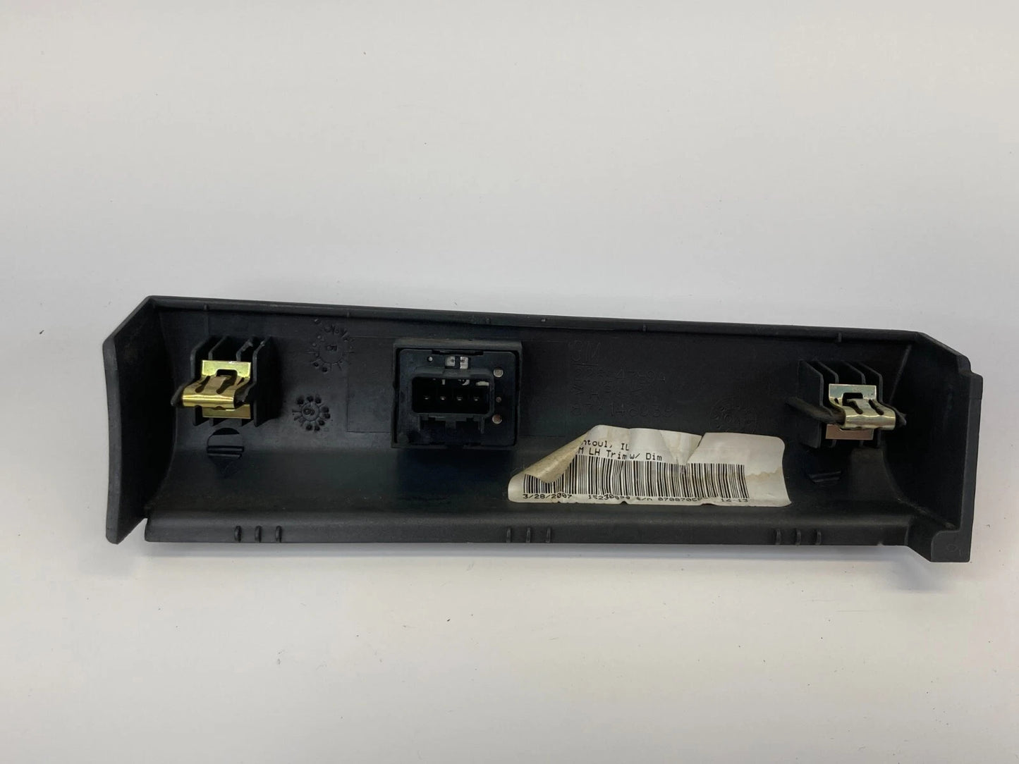 2005-2010 CHEVROLET COBALT DASH LEFT SIDE DIMMER SWITCH W/ TRIM BEZEL 22694789A