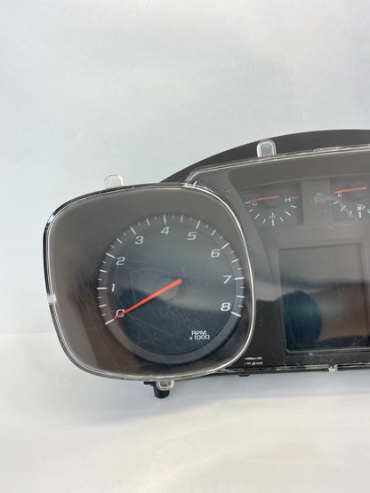 2012 CHEVY EQUINOX 2.4L AT SPEEDOMETER INSTRUMENT CLUSTER GAUGES 271K 20907580