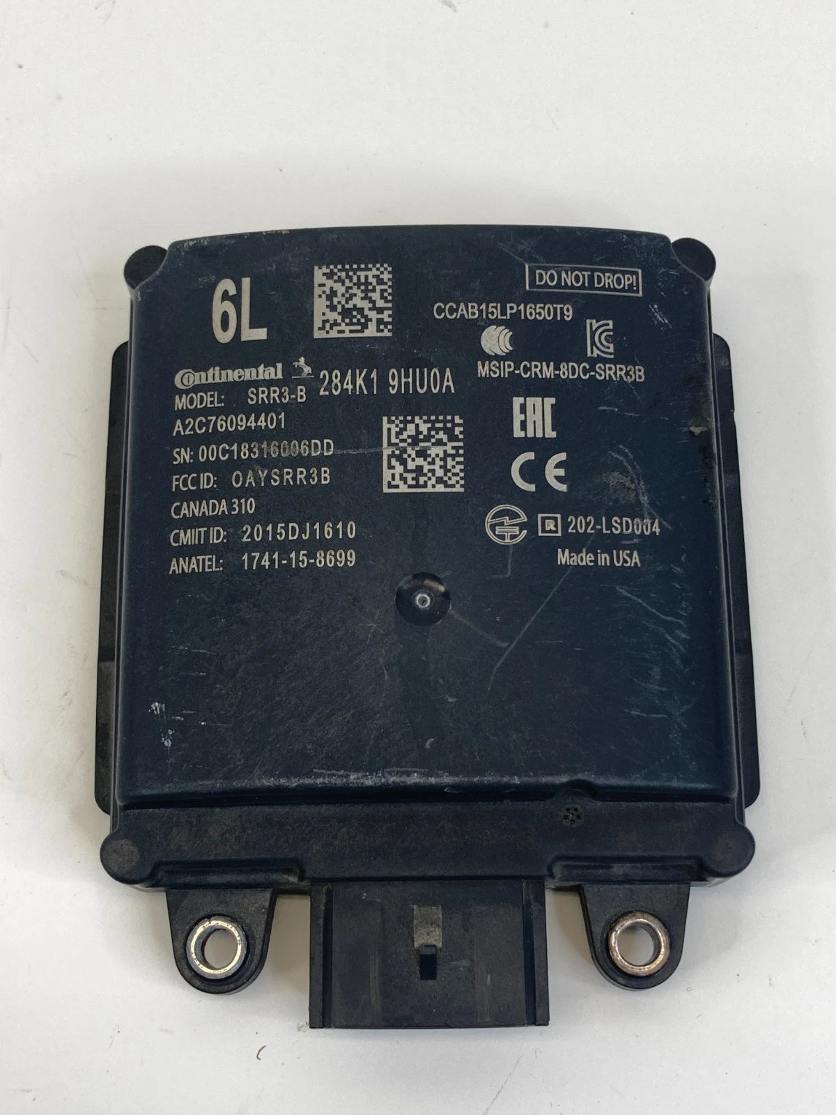 2017 2018 Nissan Altima 2.5L L4 Rear Left Blind Spot Radar Sensor 284K1-9HU0A