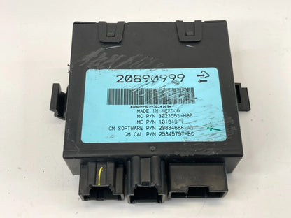 09-17 BUICK ENCLAVE REAR POWER LIFTGATE TAILGATE CONTROL MODULE UNIT 20890999