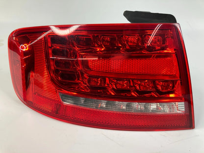 2009-2012 AUDI A4 S4 SEDAN LEFT DRIVER OUTER TAIL LIGHT LED LAMP 8K5945095 OEM