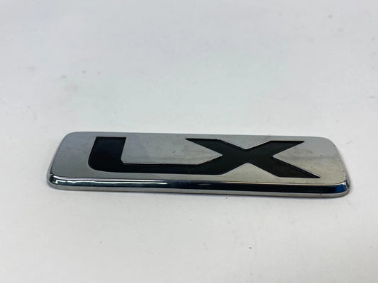 2000-2006 MAZDA MPV REAR TRUNK EMBLEM LX LOGO SYMBOL SIGN CHROME LC6251761 OEM