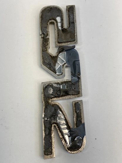 07-21 TOYOTA TUNDRA SR5 REAR SIDE DOOR BADGE LOGO NAMEPLATE SIGN EMBLEM CHROME
