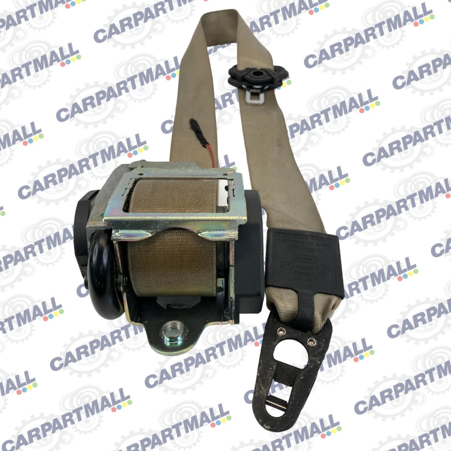 2005-2008 AUDI A6 FRONT LEFT DRIVER SIDE SEAT BELT RETRACTOR ASSEMBLY 560788401