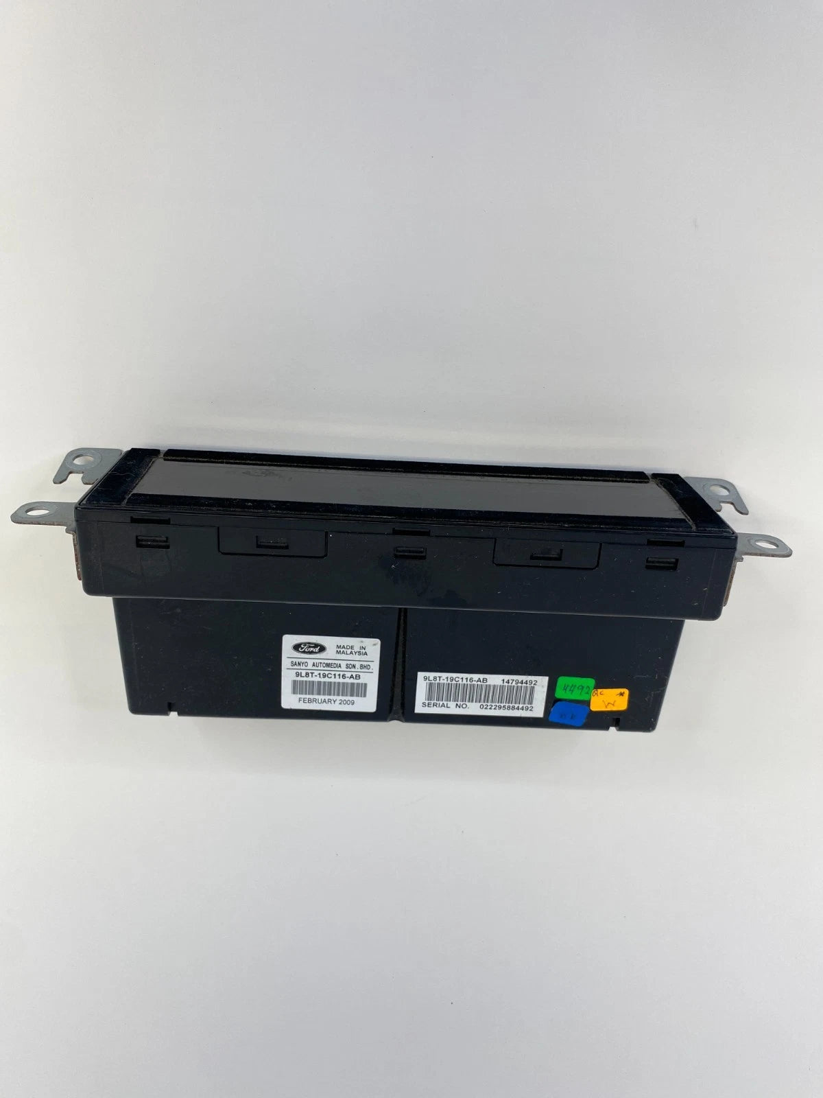 2008-2010 FORD ESCAPE DASH RADIO INFORMATION DISPLAY SCREEN UNIT 9L8T-19C116-AB