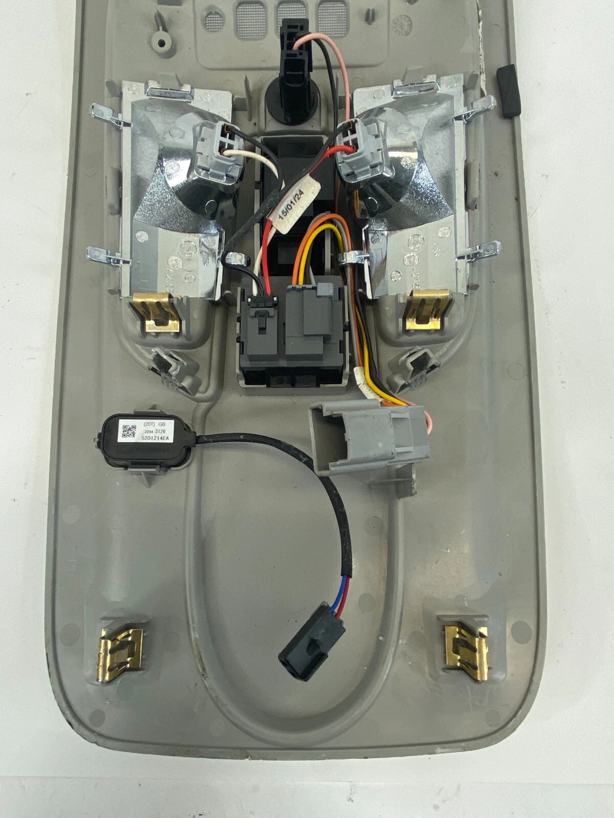 2014-2016 GMC TERRAIN ROOF CONSOLE MAP LIGHT DOME LAMP ASSEMBLY 23449645 OEM