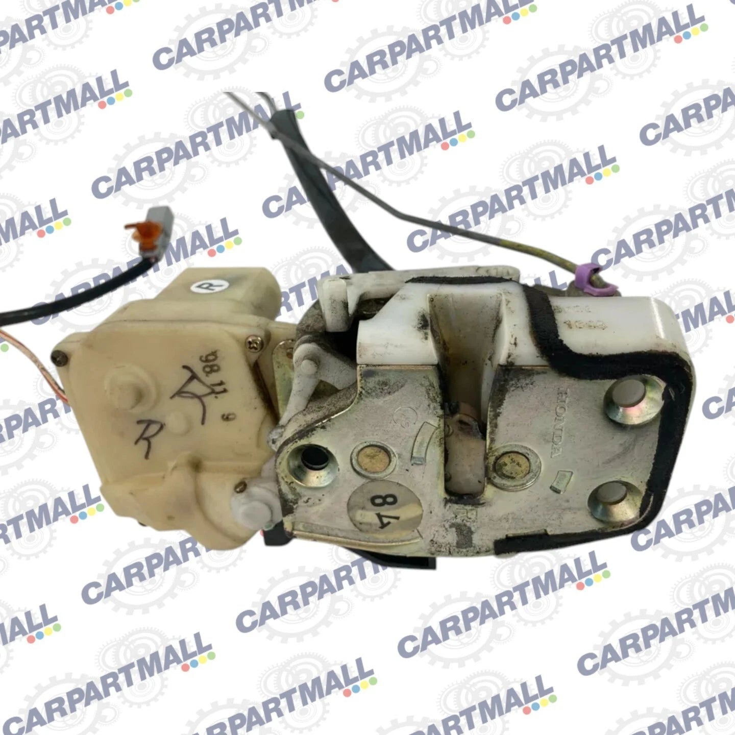 1994-2001 ACURA INTEGRA REAR RIGHT DOOR LOCK LATCH ACTUATOR W/ INNER DOOR HANDLE