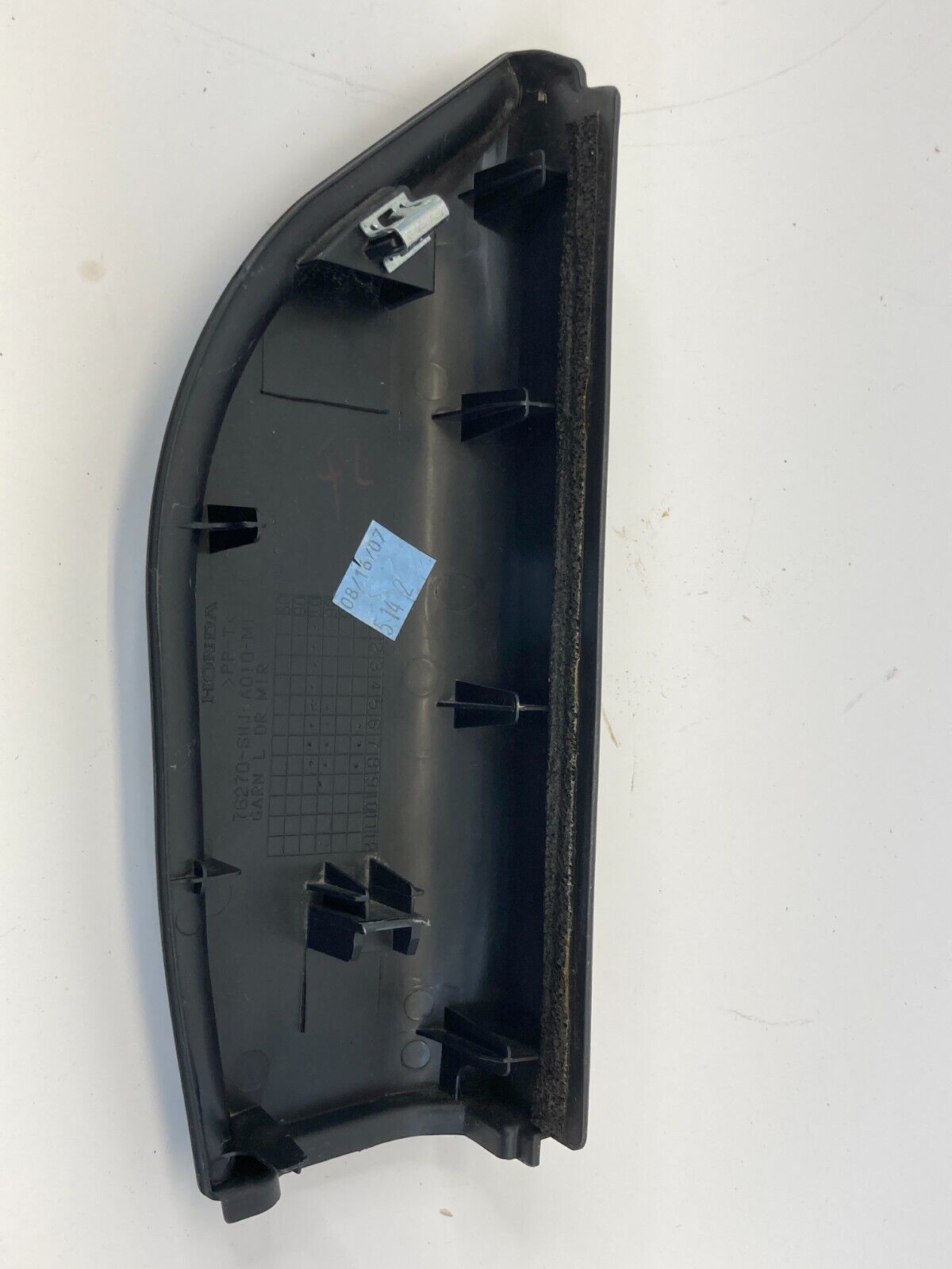 2005-2010 Honda Odyssey Front Left Inner Corner Mirror Cover Trim 76270-SHJ-A010