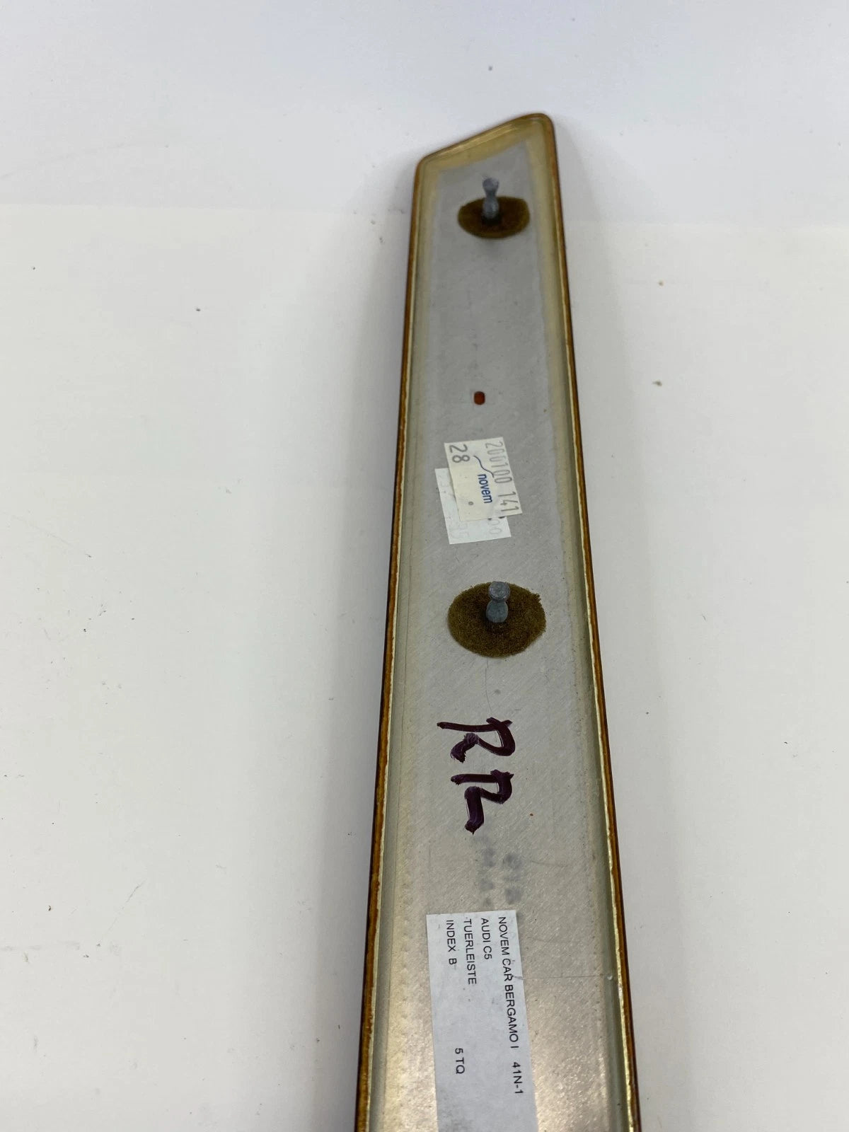 1998-2004 AUDI A6 QUATTRO REAR RIGHT BACK SIDE DOOR TRIM MOLDING BEZEL 4B0867420