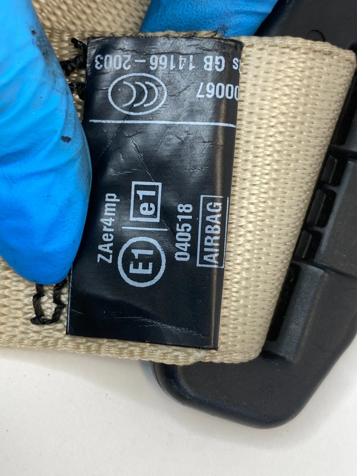 2009 2010 BMW 535I XDRIVE SEDAN FRONT RIGHT SIDE SEAT BELT RETRACTOR 603404600C