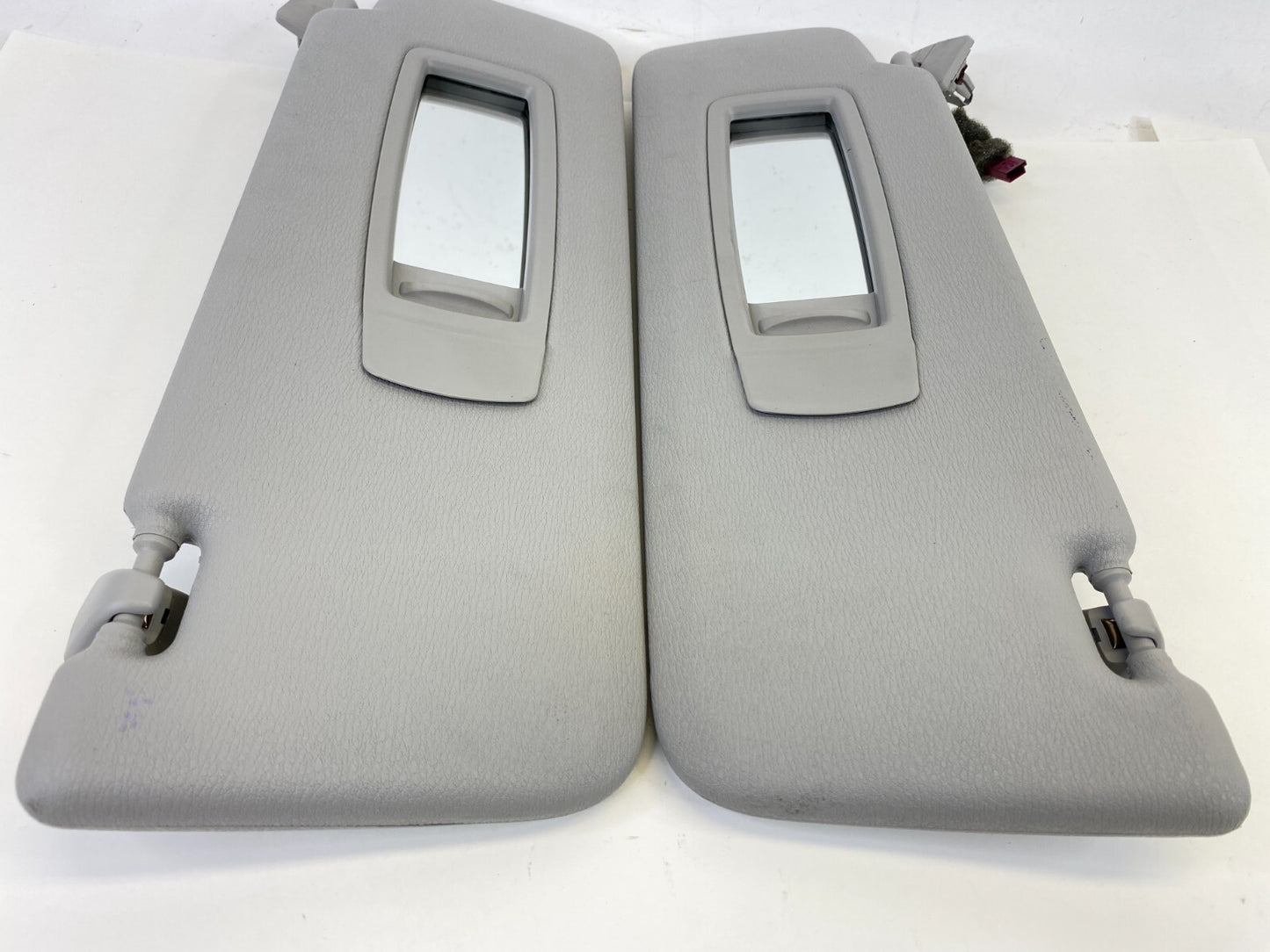 2011-2017 BMW X3 Front Left & Right Windshield Sun Visor Sunvisor Set Pair OEM