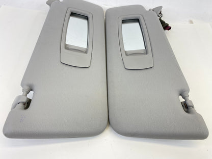 2011-2017 BMW X3 Front Left & Right Windshield Sun Visor Sunvisor Set Pair OEM