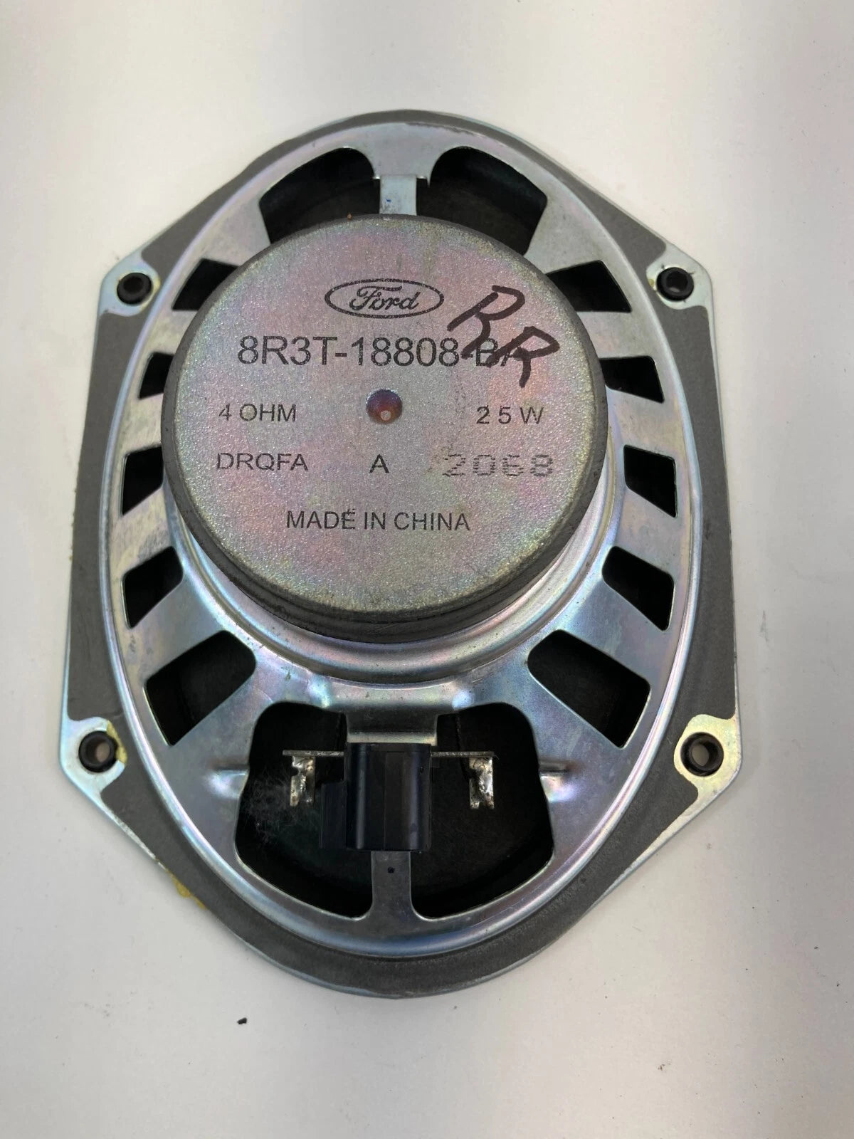 2009-2011 FORD FOCUS SEDAN REAR RIGHT SIDE DOOR SPEAKER AUDIO 8R3T-18808-BA OEM